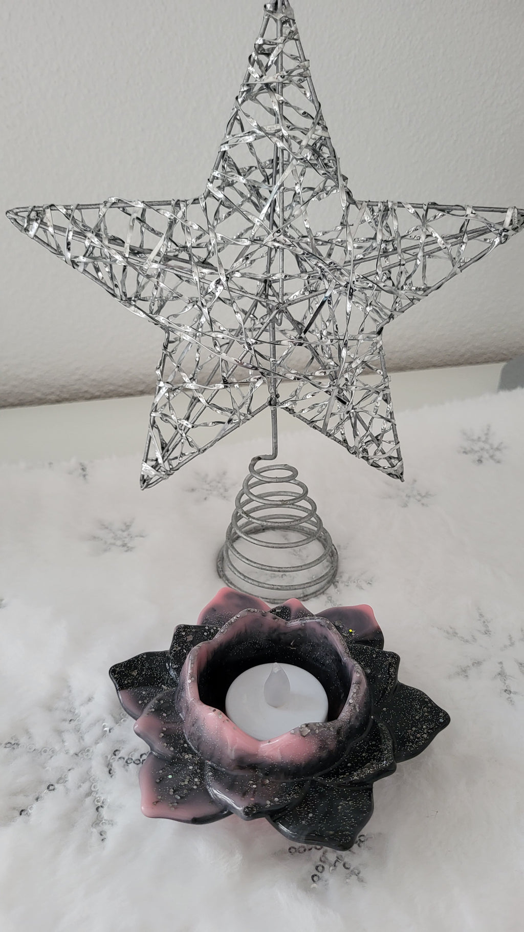 Teelichthalter Blume