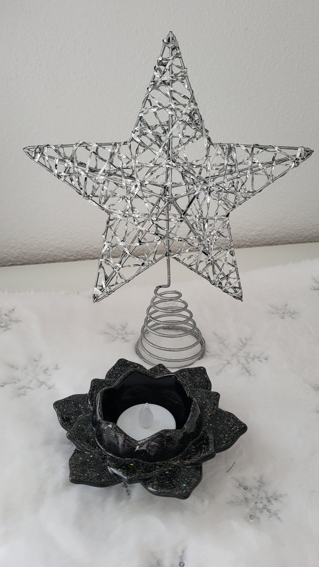 Teelichthalter Blume