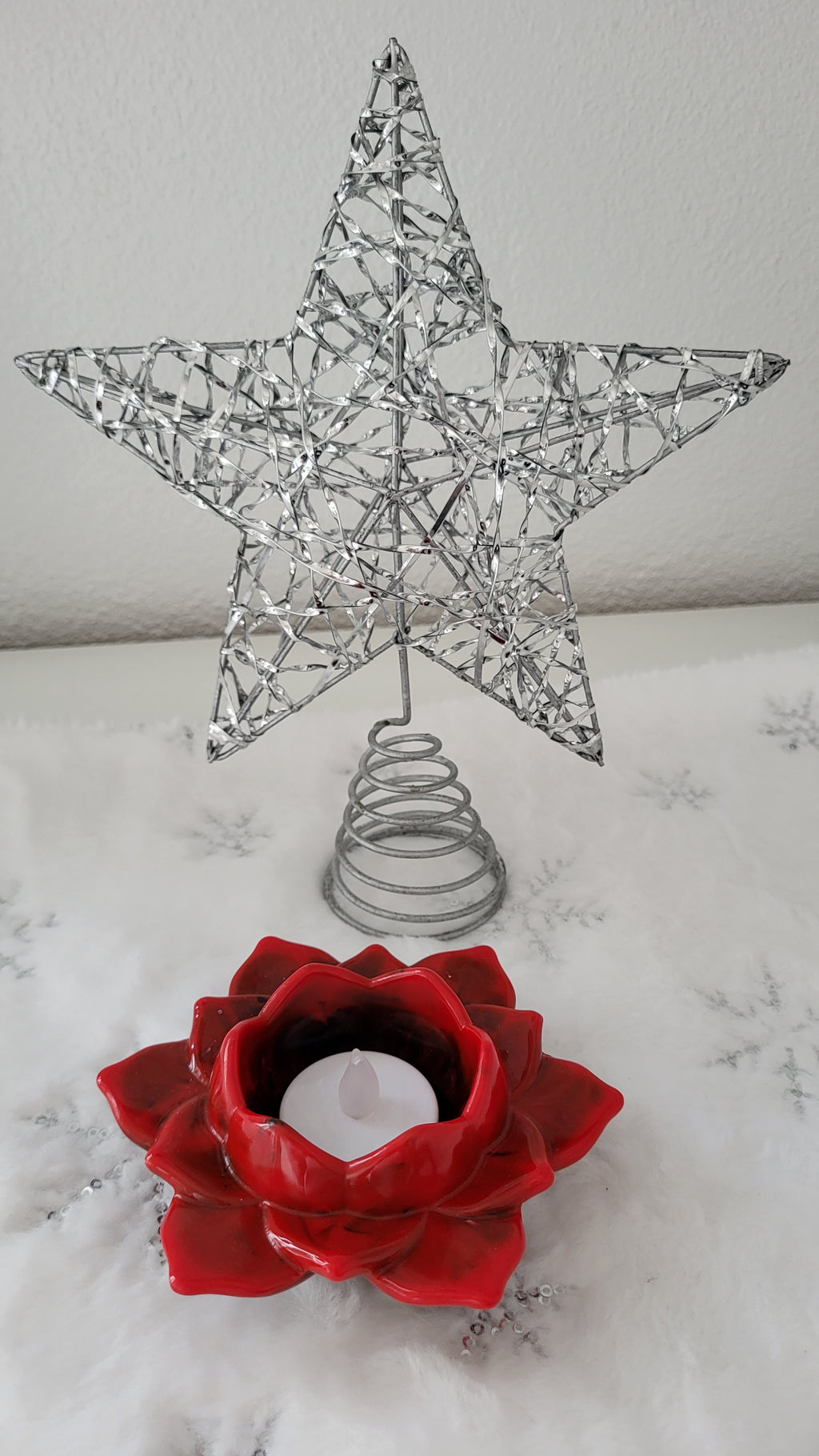 Teelichthalter Blume