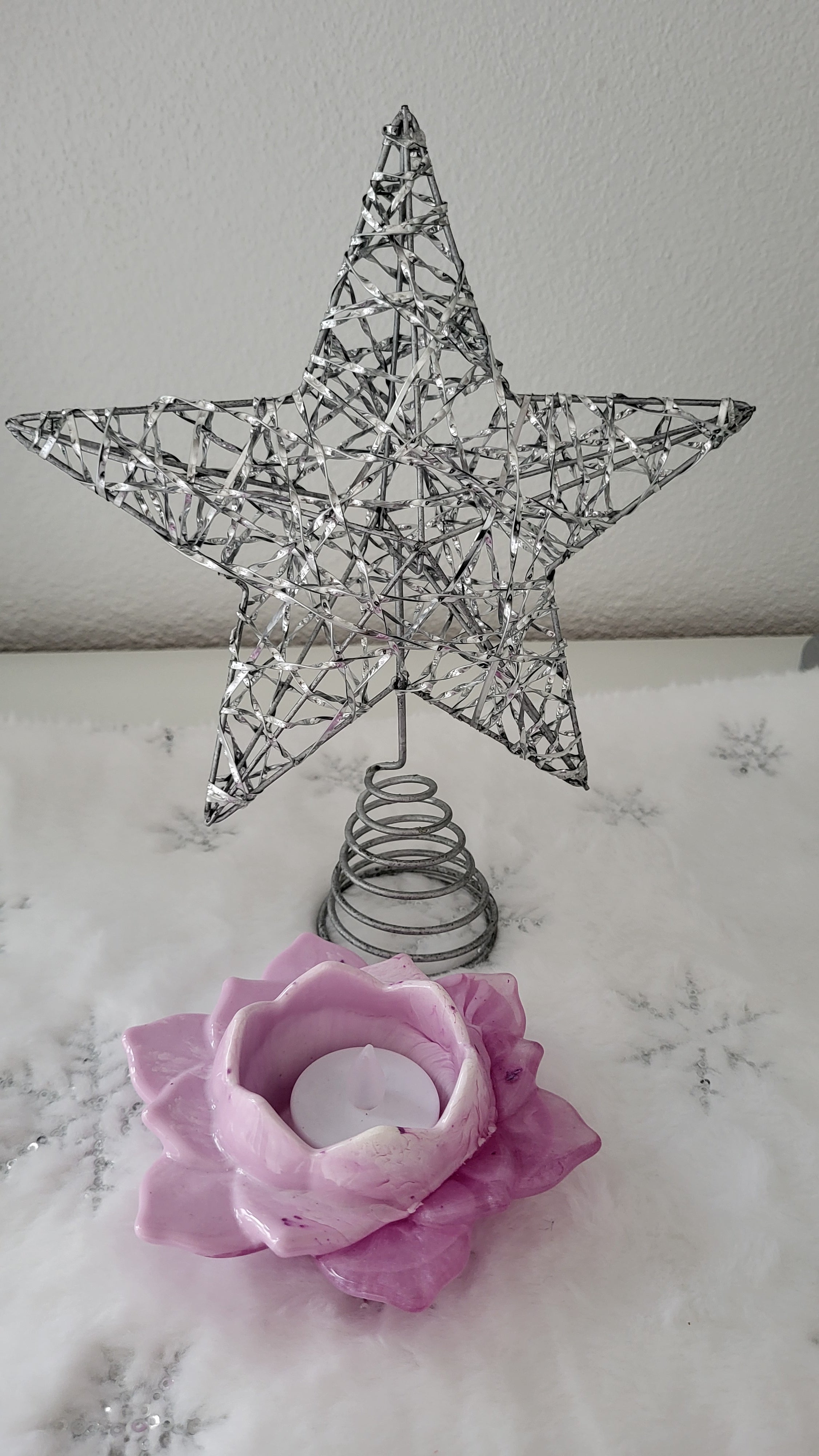 Teelichthalter Blume