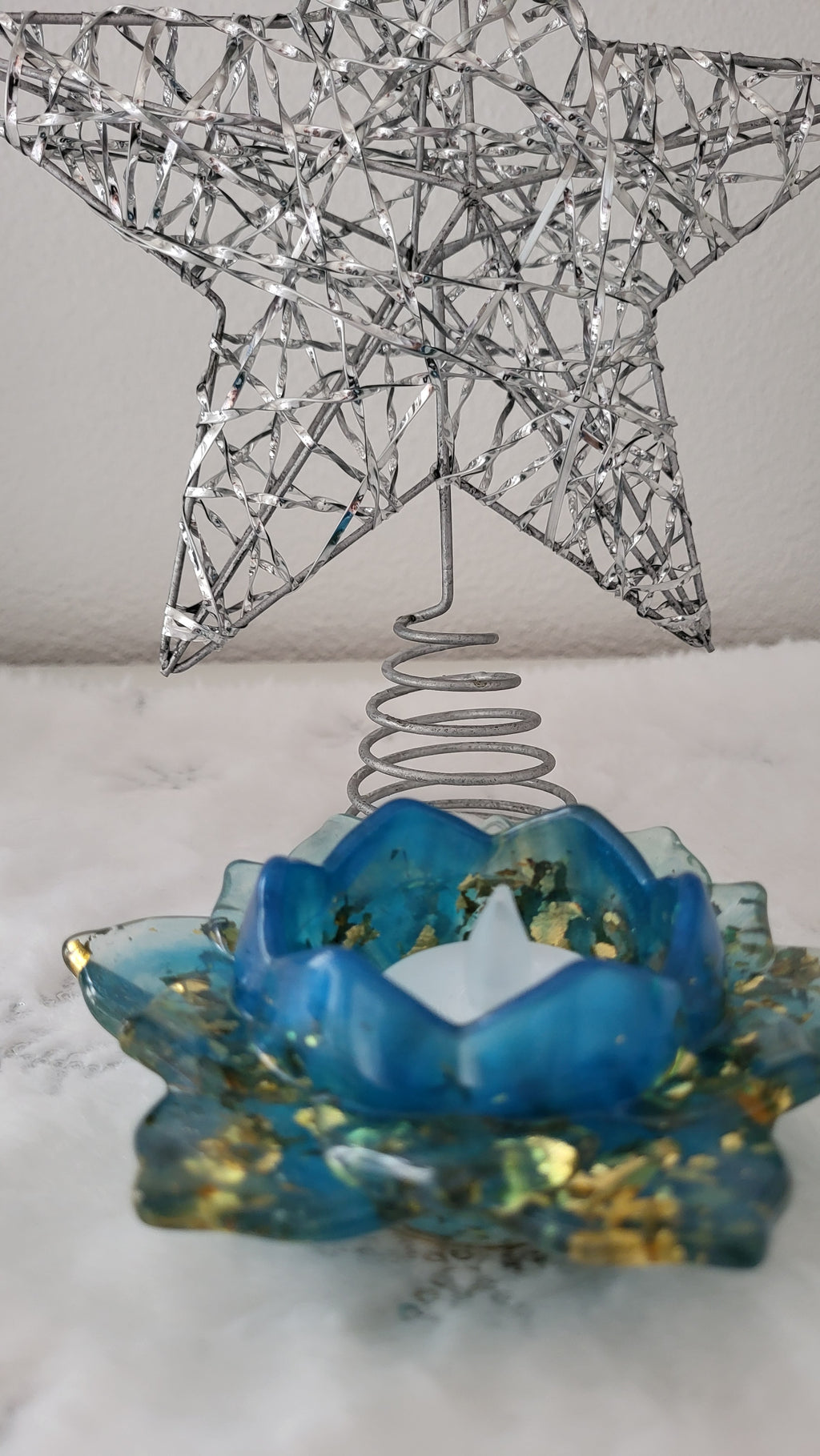 Teelichthalter Blume