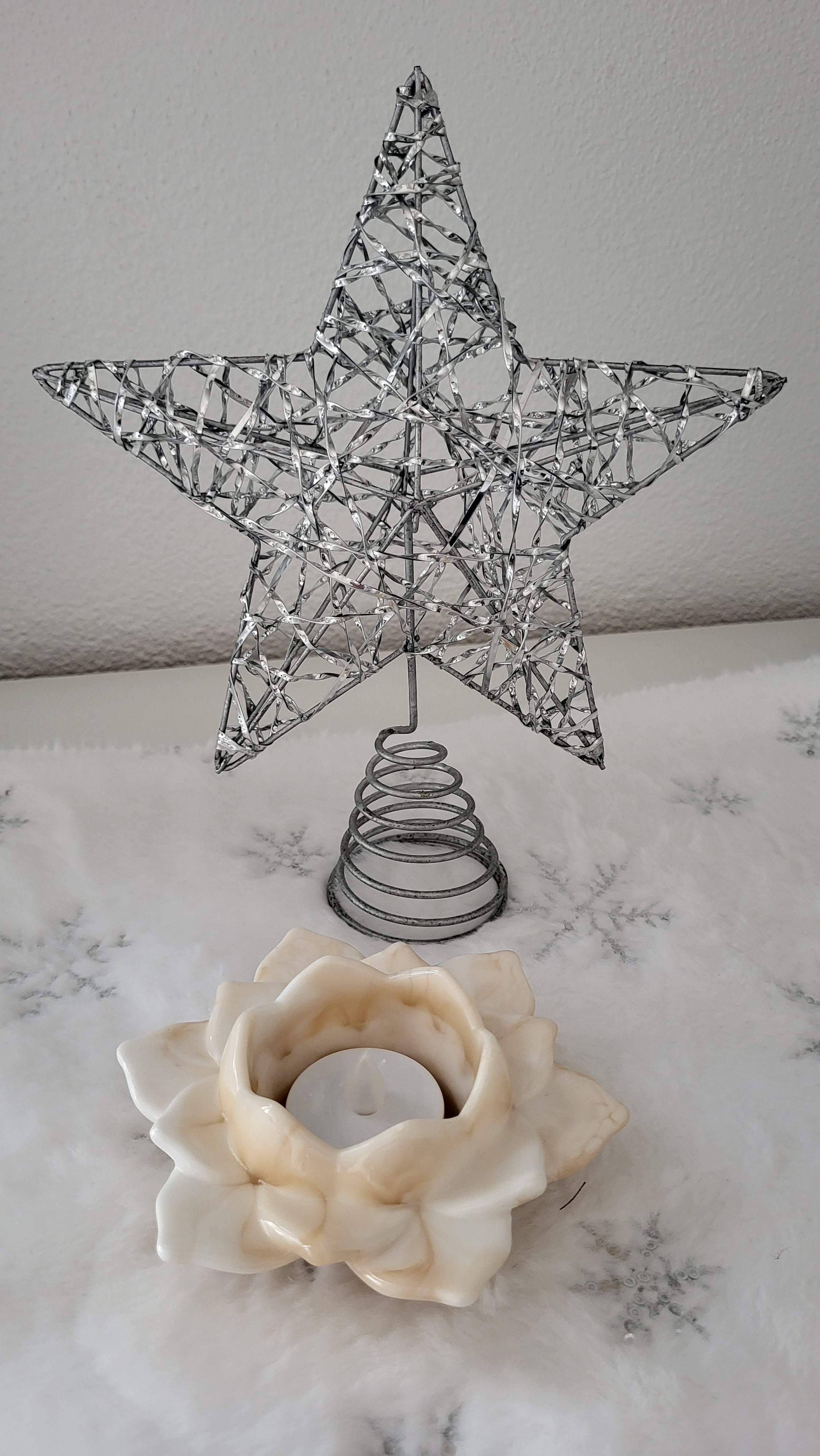 Teelichthalter Blume