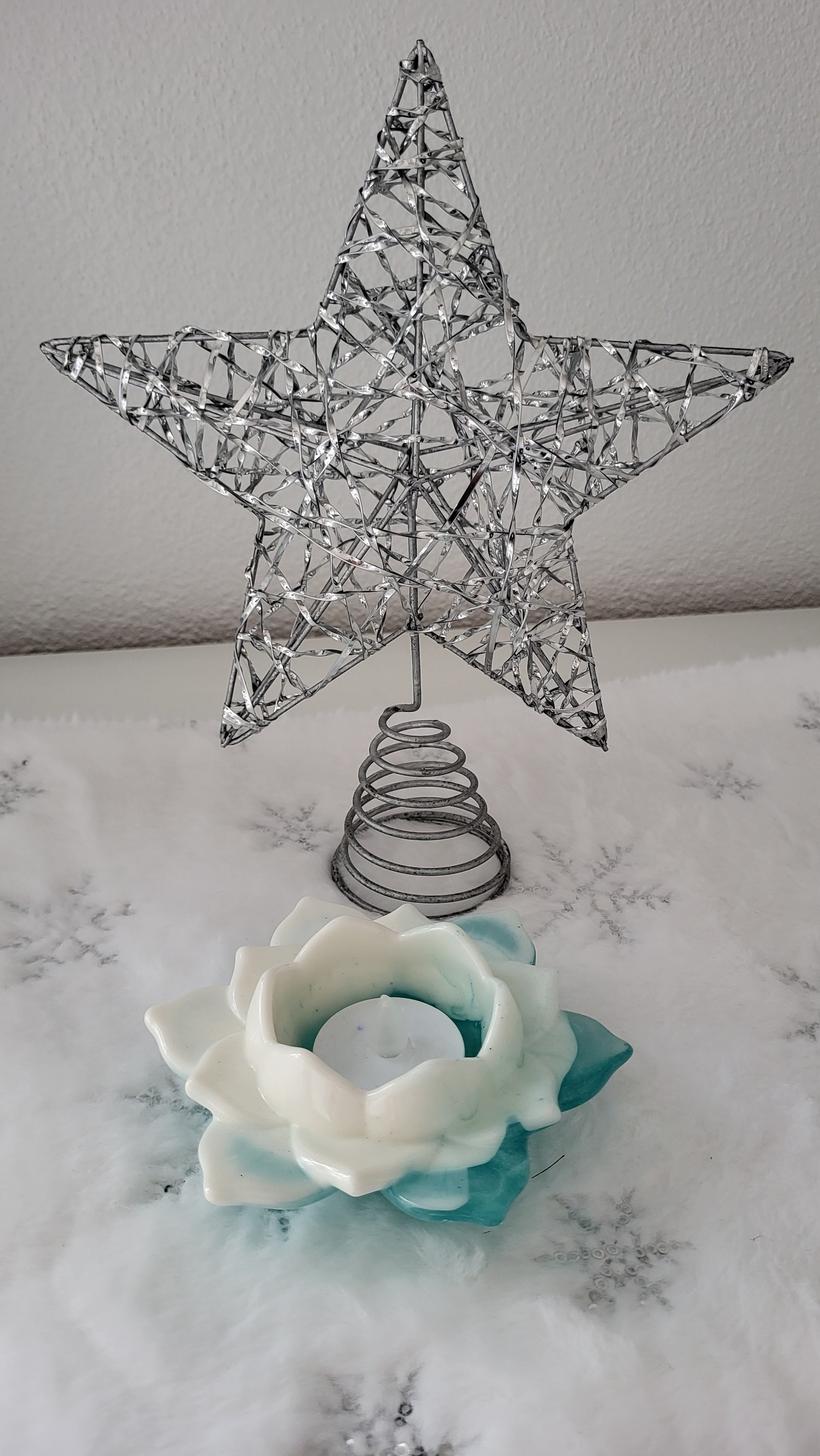 Teelichthalter Blume