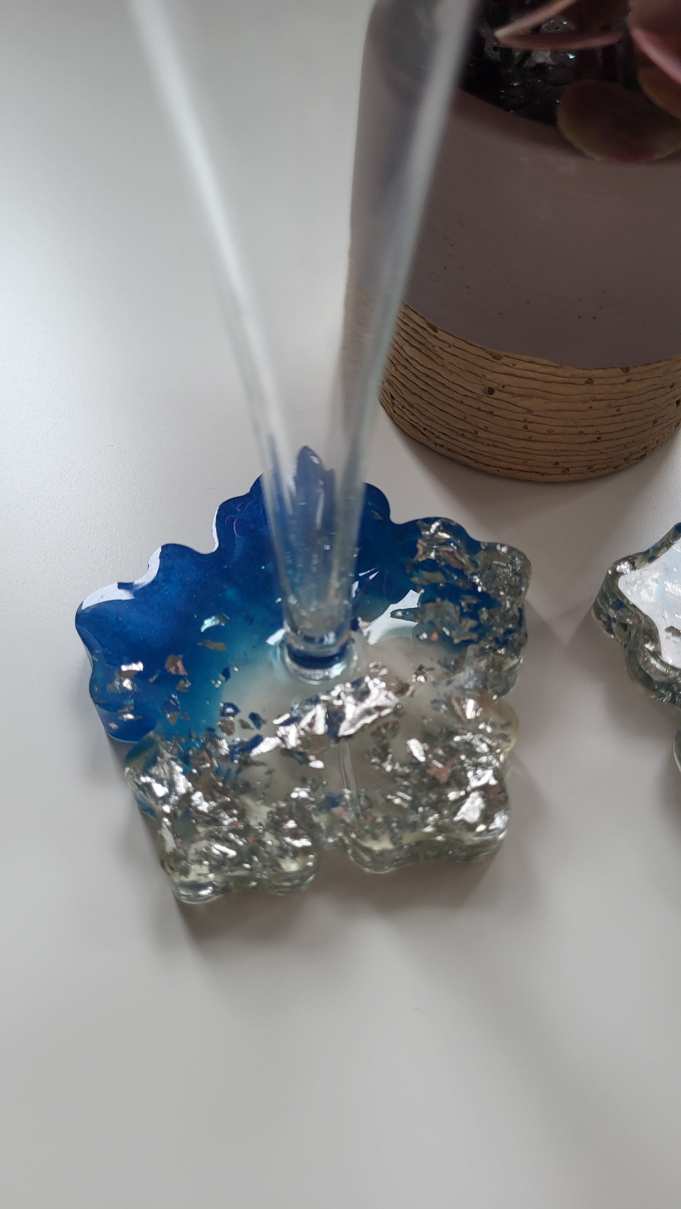 Sektgläser mit Untersetzer