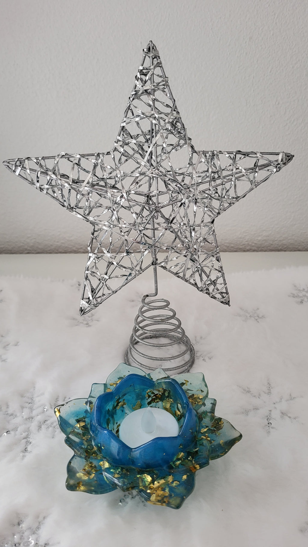 Teelichthalter Blume