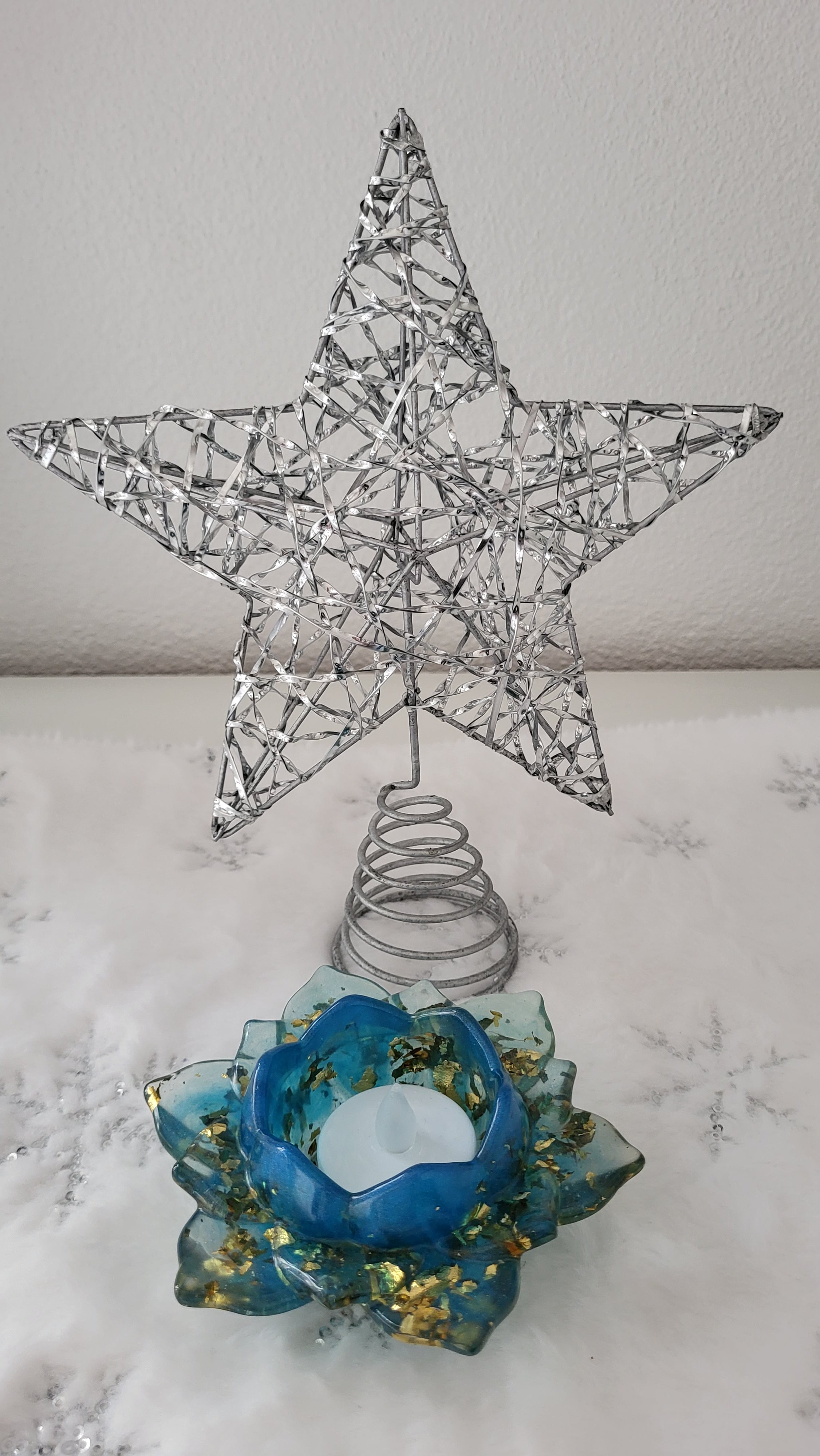 Teelichthalter Blume