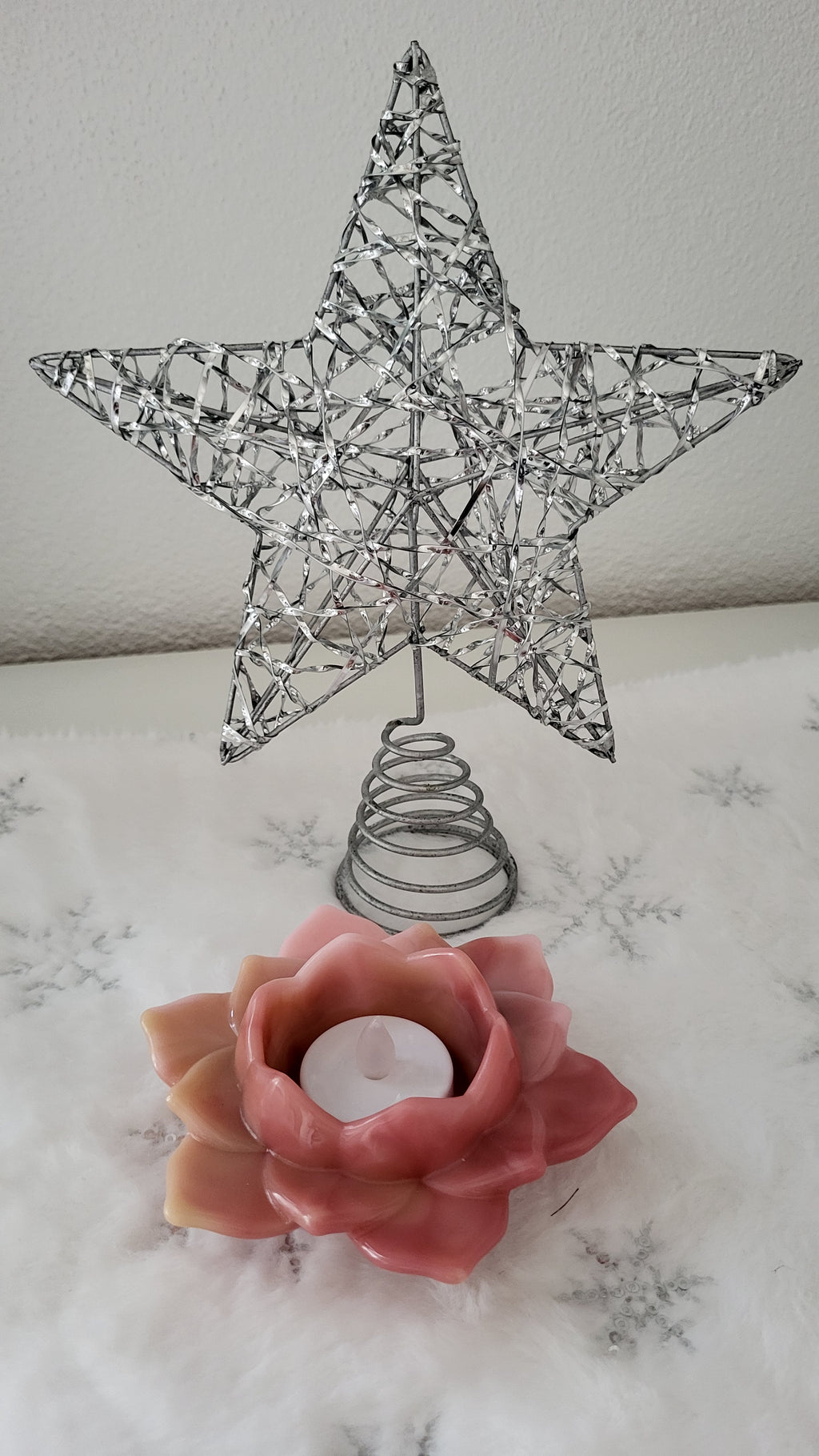 Teelichthalter Blume